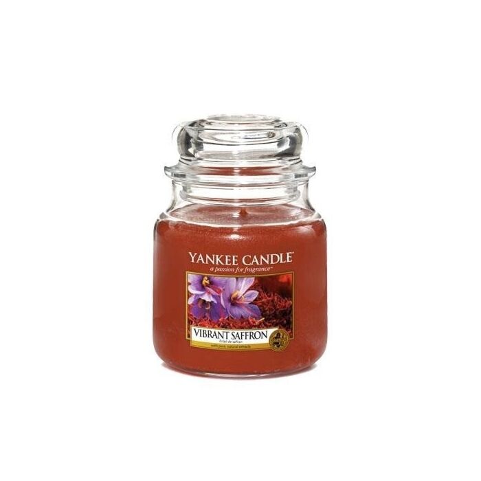 Yankee Candle Vibrant Saffron Medium Jar-1